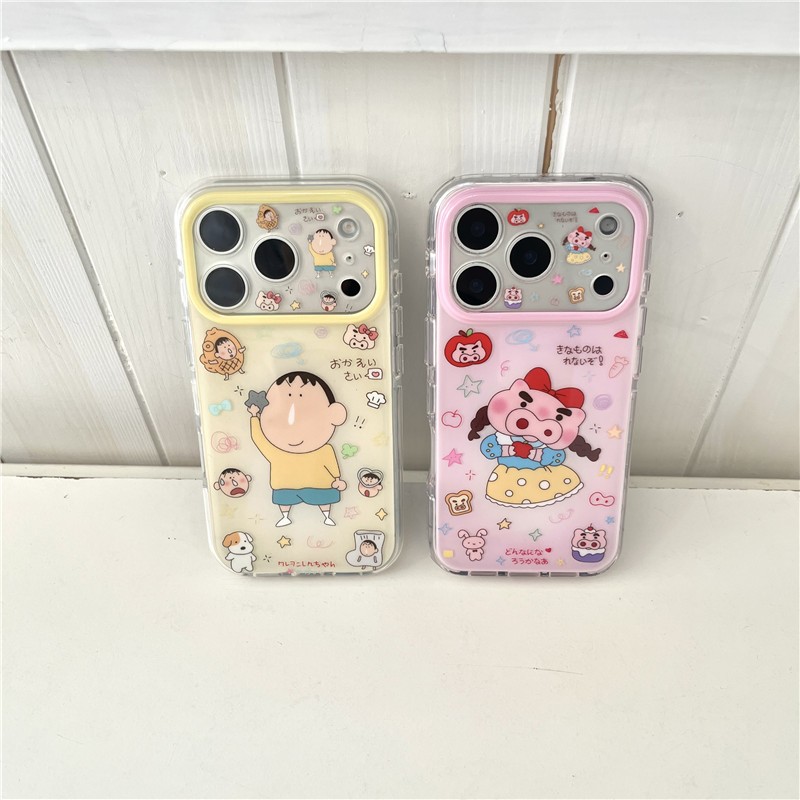 Ốp điện thoại iPhone 17 Pro max Họa tiết hoạt hình TPU materia IMD