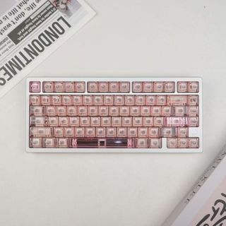Misty Transparent Keycaps PC Dye-sub Cherry Profile Keycap Custom Keycaps Tương thích với Cherry Gateron MX Switch