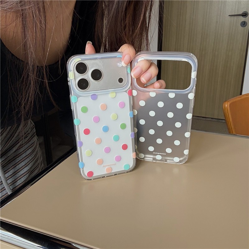Ốp điện thoại iPhone 17 Pro max Dot pattern TPU materia IMD