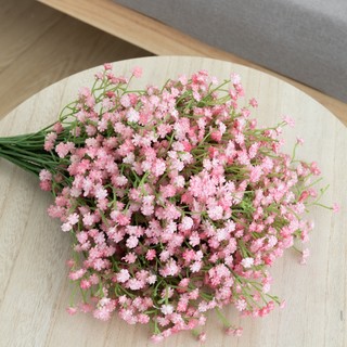 [BÁN] Hoa nhân tạo Bé thở Gypsophila Bó hoa lụa giả cưới Trang trí nội thất Tiệc bố hoa Thân dài DIY Thẩm mỹ Trang trí phòng Quà tặng Tiệc cưới thực tế