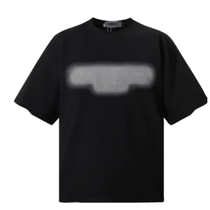 Áo thun ngắn tay in Logo ngoại cỡ Unisex AW Style Gradient