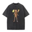 Ngộ nghĩnh Triple T 67 Meme Tung Tung Tung Tung Tốc Độ Mặt Brainrot Áo nam Nữ 100% Cotton Áo Rửa Vintage Tay Ngắn