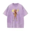Ngộ nghĩnh Triple T 67 Meme Tung Tung Tung Tung Tốc Độ Mặt Brainrot Áo nam Nữ 100% Cotton Áo Rửa Vintage Tay Ngắn