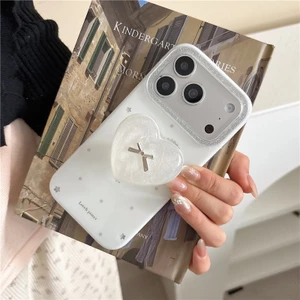 Ốp điện thoại iPhone 17 Pro max Sparkle nơ tie họa tiết TPU materia IMD