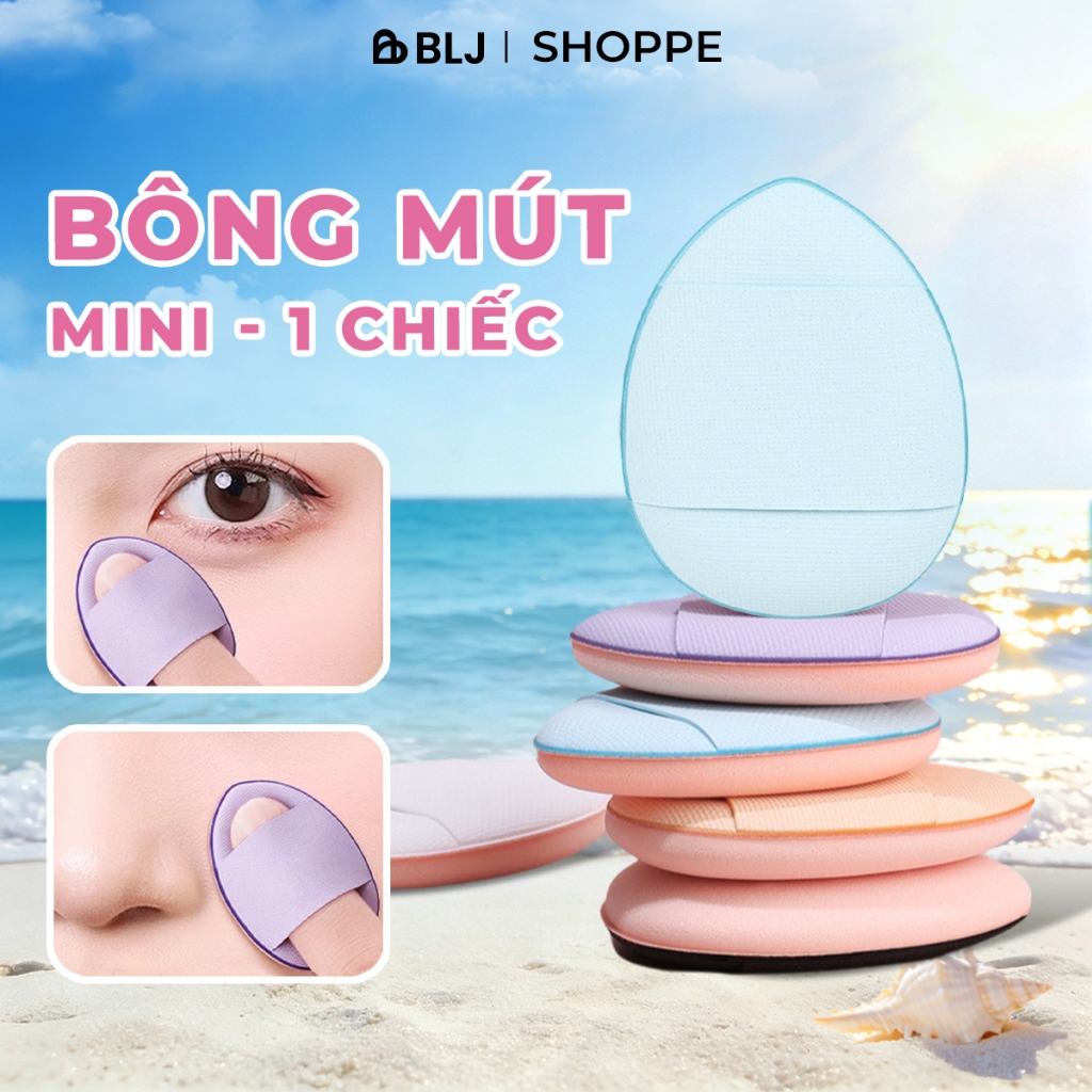 Kem che khuyết điểm ngón tay cái Mini Puff Blue