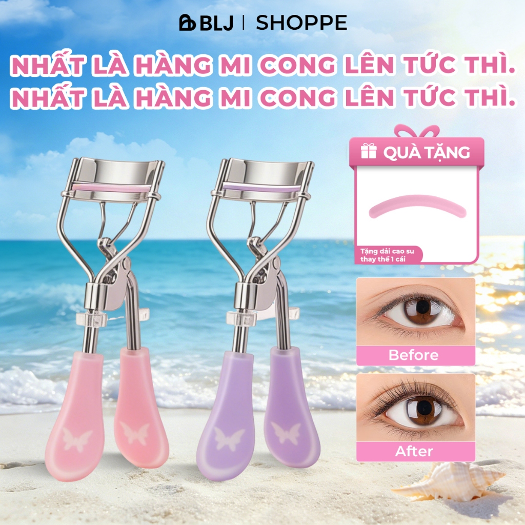 Dụng cụ uốn mi BLJ, Dụng cụ uốn mi có miếng đệm thay thế tiện lợi