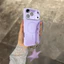 Ốp lưng cứng mờ màn hình lớn AG có dây buộc ngôi sao tương thích cho iPhone 14 pro max 15 pro max 16 pro max 17 pro max