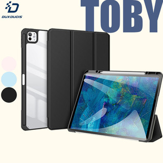 DUX DUCIS TOBY Sarung Tablet untuk iPad Pro 13 11 12.9 / Air 11 13 5 4 Mini 7 6 10 9 8 7 9.7 Vỏ TPU da thông minh