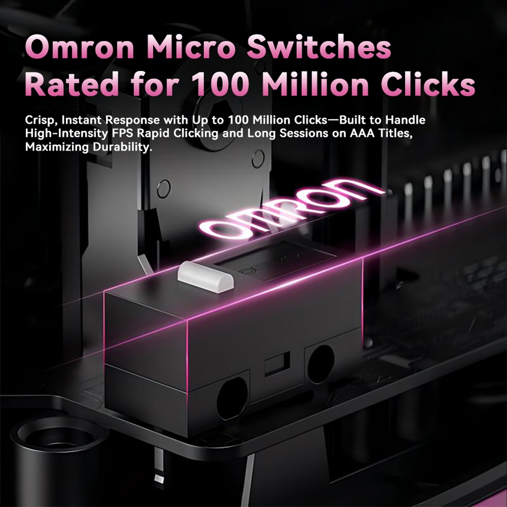 Chuột chơi game ba chế độ AULA LEOBOG GM5 có dây / 2.4G / BT 100M Clicks Công thái học Độ trễ thấp siêu nhẹ | BigBuy360 - bigbuy360.vn