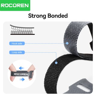 Rocoren Cáp Tổ Chức 40 Chiếc Quản Lý Cáp Cuộn Băng Bảo Vệ Cho Dây Buộc Phụ Kiện Điện Thoại organizador Cáp