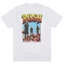 Rush Rock Ban Nhạc unisex Nam Nữ Thời Trang Nguyên Chất In Hình cotton Thiết Kế Áo Thun top