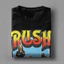 Rush Rock Ban Nhạc unisex Nam Nữ Thời Trang Nguyên Chất In Hình cotton Thiết Kế Áo Thun top