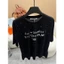 Unisex Gương Quá Khổ Kim Cương Giả Vintage Giặt Áo Thun Ngắn Tay