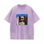 Có Chuyển Động Tại Cửa Trước Của Bạn Tung Tung Tung Saur Meme Áo nam Nữ 100% Cotton Rửa Vintage Áo Sơ Mi Tay Ngắn