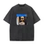 Có Chuyển Động Tại Cửa Trước Của Bạn Tung Tung Tung Saur Meme Áo nam Nữ 100% Cotton Rửa Vintage Áo Sơ Mi Tay Ngắn