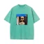 Có Chuyển Động Tại Cửa Trước Của Bạn Tung Tung Tung Saur Meme Áo nam Nữ 100% Cotton Rửa Vintage Áo Sơ Mi Tay Ngắn