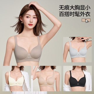 Mới 34-42B / C Kích Thước Lớn Có Thể Điều Chỉnh Áo Ngực Cho Nữ Thời Trang Trơn Trơn Liền Mạch Plus Kích Thước Áo Ngực Bảo Vệ Toàn Diện Mỏng Palm Cup Không Dây Hỗ Trợ Mềm Mại Chống Chảy xệ Bralette