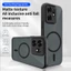 Ốp lưng Honor X6D Vỏ thu hút từ tính màu đen mờ cho vỏ điện thoại Honor X6D 5G