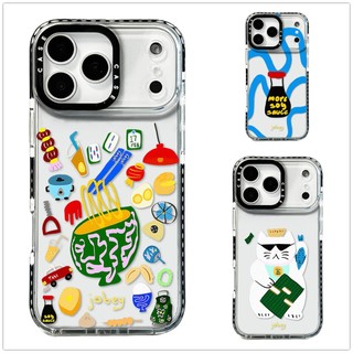 Dành Cho iPhone 17 16 15 14 13 Pro Max Graffiti Miếng Dán Dành Cho iPhone 17 TPU Mềm Trong Suốt Chống Sốc