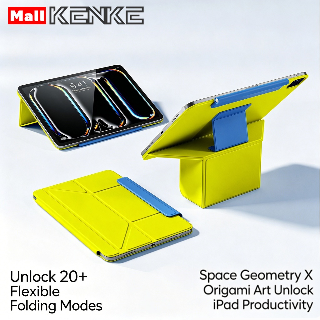 KENKE Ốp lưng iPad từ tính nâng cao mới, iPad 2026 Air Pro 11 inch M2/M3/M4/M5 pro 13 ipad case pro 12.9 mini6 mini 7 a17 ốp lưng iPad 10 ốp ipad gen 11 a16 bao da ipad air 4/5/6/7/8 (2020/2021/2022) túi đựng máy tính bảng iPad