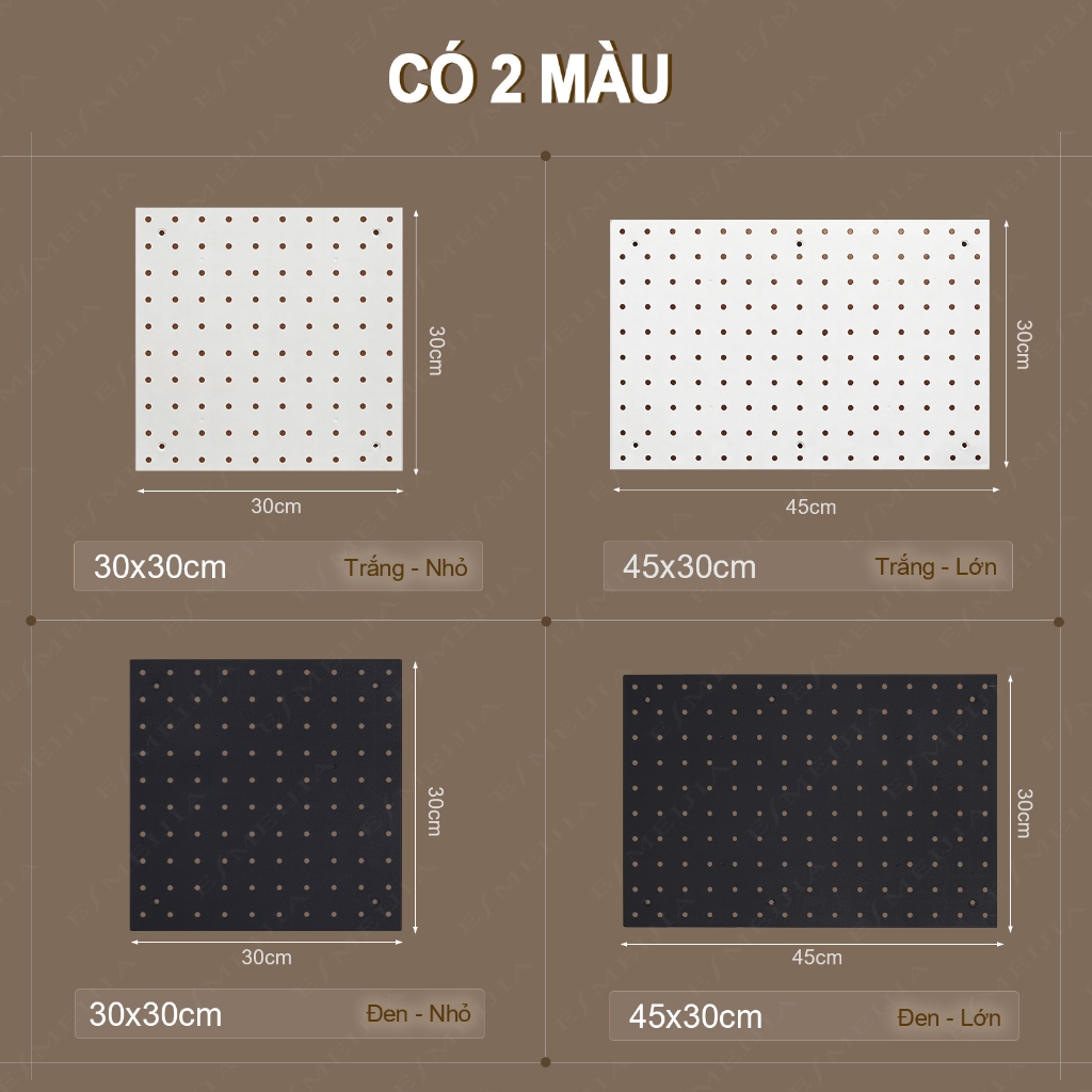 【BASE】Bảng lỗ bàn học năm 2026 — Lắp đặt không cần khoan, giá treo phụ kiện văn phòng, giúp không gian để sách rộng rãi hơn | BigBuy360 - bigbuy360.vn