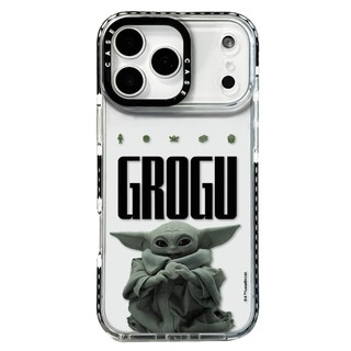 Dành Cho iPhone 17 16 15 14 13 Pro Max Star War Grogu Miếng Dán Dành Cho iPhone 17 TPU Mềm Trong Suốt Chống Sốc