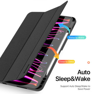 Ốp lưng máy tính bảng DUX DUCIS DOMO Flip Case cho iPad Air 11 13 2025 Pro 11 13 2024 Pro 10.5 12.9 Mini 7 6 Air 5 4 / 7 8 9 10 11 Vỏ bọc đứng