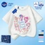NASA Hợp thời trang Phong cách mới Cotton nguyên chất cho trẻ em Tay ngắn thoải mái Thân thiện với da Họa tiết My Little Pony
