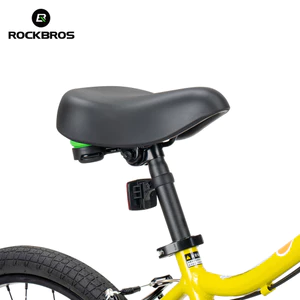 ROCKBROS Trẻ Em Yên Xe Đạp Ghế Mềm Mại Đàn Hồi Cao Hai Lớp Chống Sốc Chống Thấm Nước Xe Đạp Trẻ Em Yên Xe