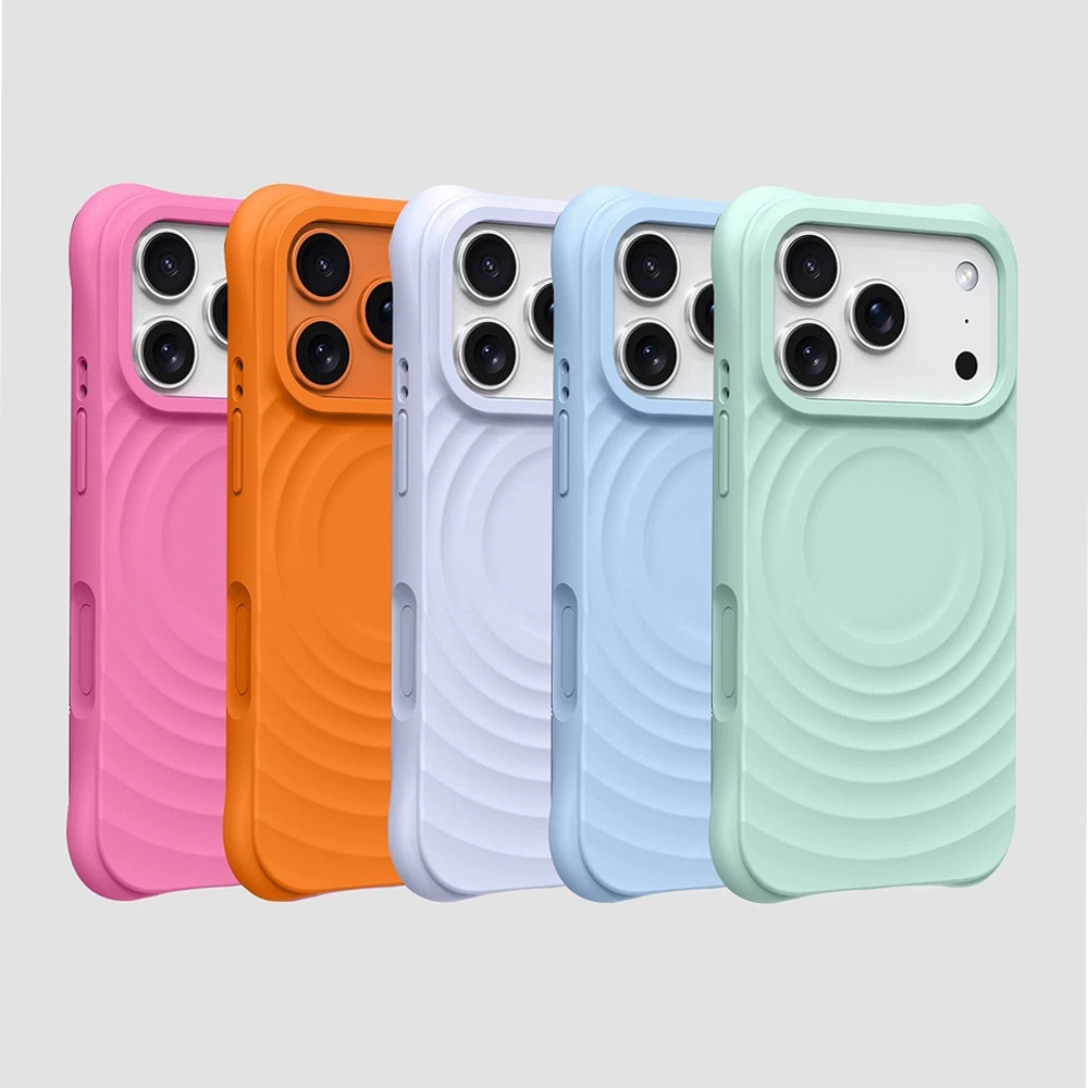 Ốp Điện Thoại Silicon Lỏng Ngọc Núi Xanh Từ Tính Chất Lượng Cao Cho iPhone 17 Pro Max 16 15 14 13 Pro Max Vỏ Bảo Vệ Chống Sốc