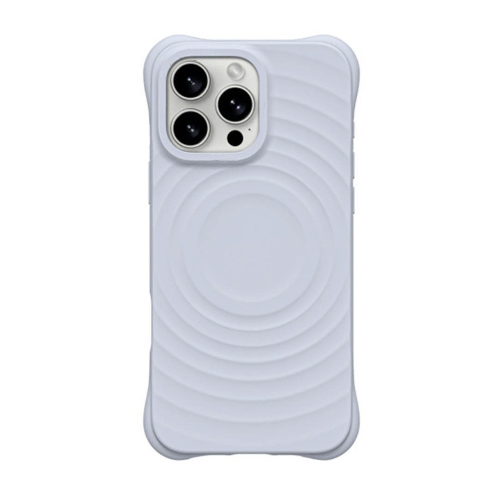 Ốp điện thoại silicon lỏng màu xanh từ tính chất lượng cao cho iPhone 17 Pro Max 16 15 14 13 Pro Max Vỏ bảo vệ chống sốc