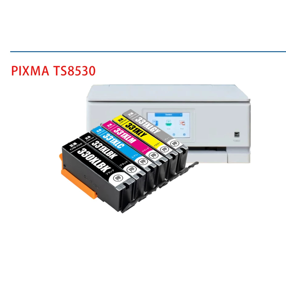 1 Bộ / Thích Hợp Cho CANON BCI-330 PGBK BCI-331 Hộp Mực CANON TS8530 Hộp Mực Máy In