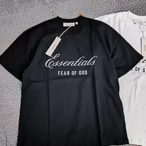 Áo thun ngắn tay in Logo cổ điển ngoại cỡ Unisex