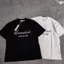 Áo thun ngắn tay in Logo cổ điển ngoại cỡ Unisex