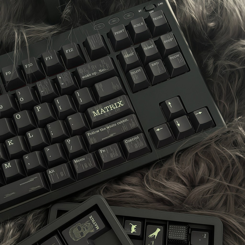Keycaps Animatrix cherry profile Dye-sub PBT Bàn phím cơ Keycaps | BigBuy360 - bigbuy360.vn