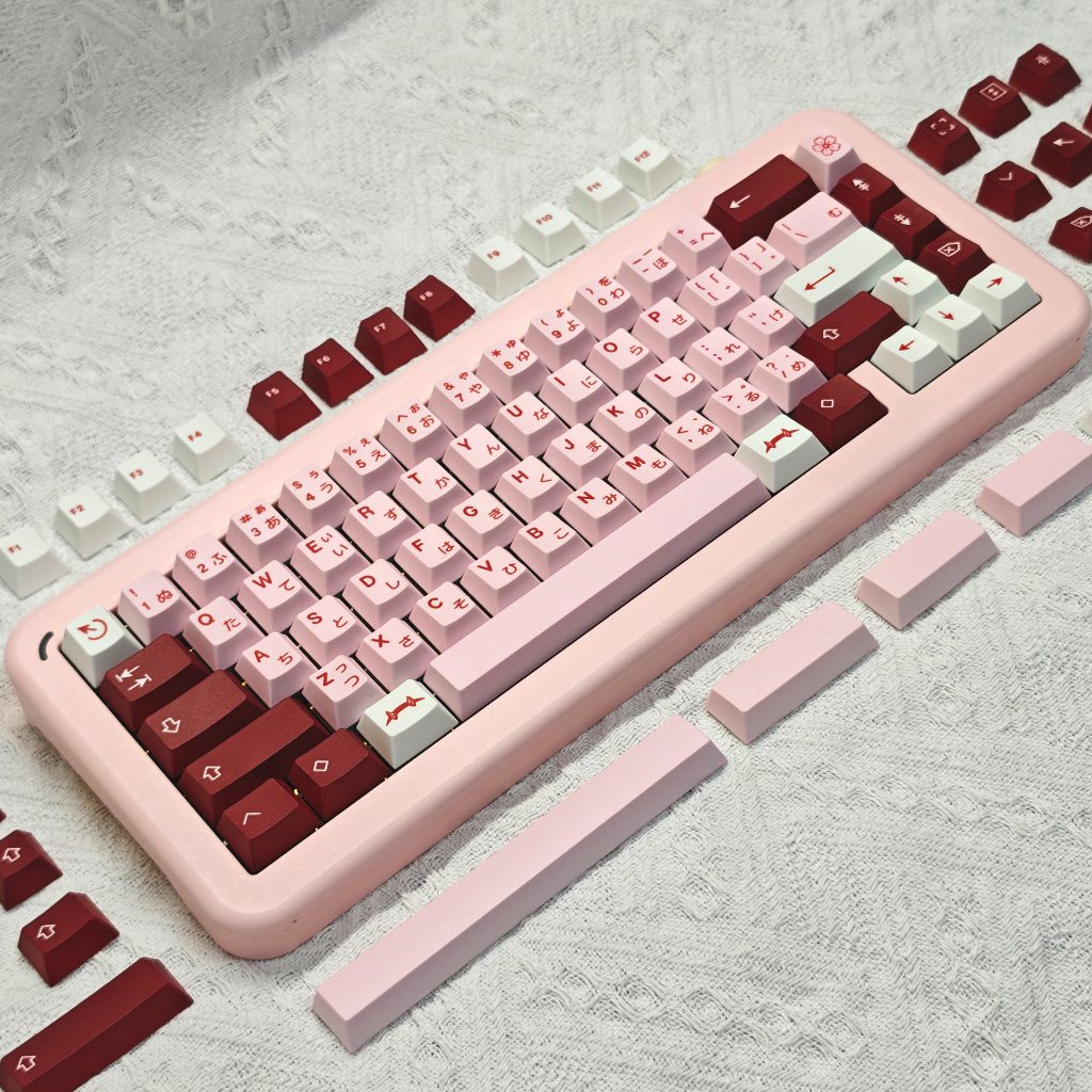 GMK DARLING keycaps anh đào hồ sơ Dye-sub PBT Bàn phím cơ Keycaps ...