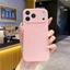 Ốp điện thoại TPU materia họa tiết màu trơn cho iPhone 17 Pro max