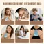 ICILY Dầu Dừa Squishy Bóng Căng Thẳng Tăng Chậm Định Hình Trong Suốt Cảm Giác Fidget Đồ Chơi Giảm Lo Âu Giảm Căng Thẳng Bóp Đồ Chơi Cho Trẻ Em Người Lớn