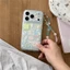 Ốp điện thoại iPhone 17 Pro max Cotton Candy Cat pattern TPU materia IMD
