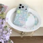 Ốp điện thoại iPhone 17 Pro max Cotton Candy Cat pattern TPU materia IMD