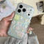 Ốp điện thoại iPhone 17 Pro max Cotton Candy Cat pattern TPU materia IMD
