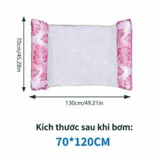 Phao Nổi Giường nổi bơm hơi bể bơi Ghế Phao Bơi Đa Năng Gấp Gọn Đồ Đi Biển chơi nước Thiết Kế Chống Lật bãi biển Phao bơi