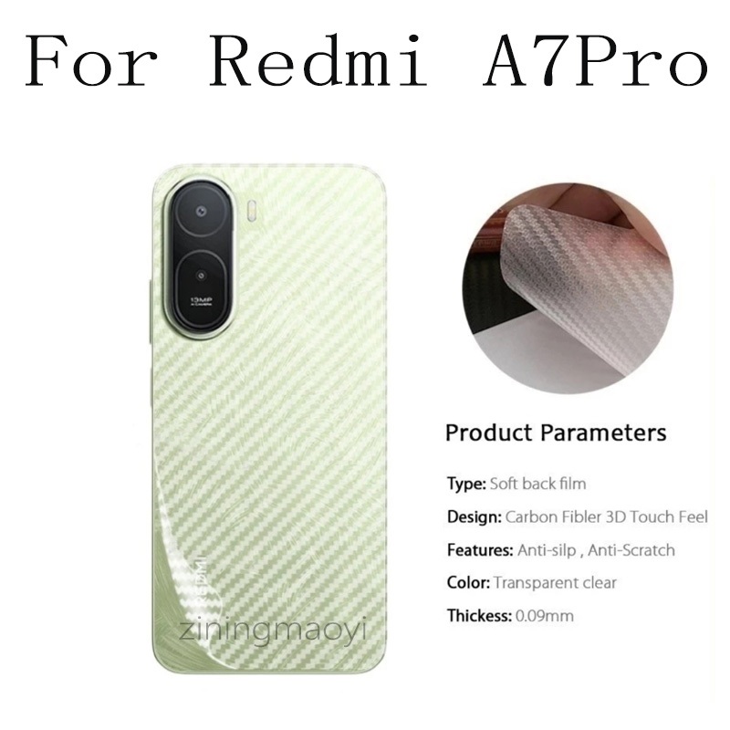 3 TRONG 1 Redmi A7Pro Phim Gốm Cho Redmi A7 A5 A4 A3 A3X Full Cover Bảo Vệ Màn Hình Kính & Ống Kính Máy Ảnh & Sợi Carbon Flim