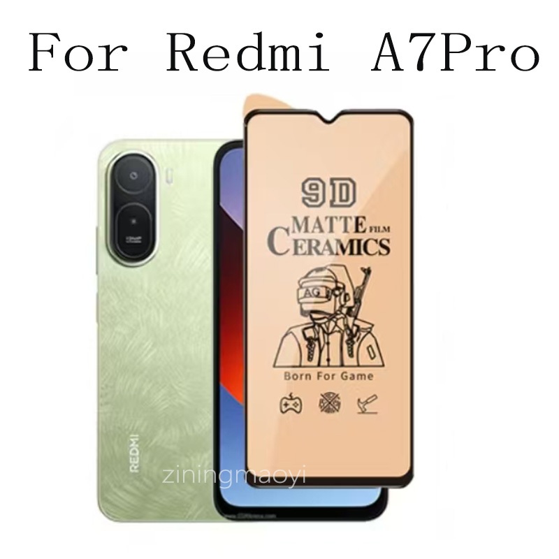 3 TRONG 1 Redmi A7Pro Phim Gốm Cho Redmi A7 A5 A4 A3 A3X Full Cover Bảo Vệ Màn Hình Kính & Ống Kính Máy Ảnh & Sợi Carbon Flim