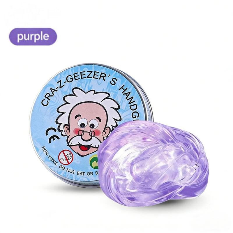 ECILY Non-Newton putty slime Chất Lỏng Thủy Tinh Bùn Trẻ Em Giải Nén Đồ Chơi DIY Handmade Vui Vẻ Có Thể Tái Sử Dụng Gel Bong Bóng Trong Suốt Hợp Chất Co Giãn Không Độc Hại Sáng Tạo Thủ Công Bùn Pha Lê