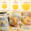 ICILY Phô Mai Squishy Đồ Chơi Chậm Phục Hồi Đẩy Giảm Căng Thẳng Đồ Chơi Cảm Giác Phô Mai Căng Thẳng Bóng Thần Tài Đồ Chơi Cho Trẻ Em
