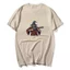 Ngộ nghĩnh Outta Spells Ảo Thuật Sĩ Áo Người Vintage Cotton Tay Ngắn Áo Sơ Mi Dáng Rộng Thoải Mái Cổ Tròn Tee Nam