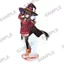 Bộ giá đỡ & móc khóa Anime Acrylic – Chân đế hình "KonoSuba" + Giá đỡ chìa khóa để trang trí bàn làm việc & túi xách