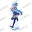 Bộ giá đỡ & móc khóa Anime Acrylic – Chân đế hình "KonoSuba" + Giá đỡ chìa khóa để trang trí bàn làm việc & túi xách