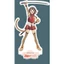 Chân đế Acrylic KonoSuba + Móc khóa – Darkness Claire Iris – Bộ hình & chìa khóa Anime